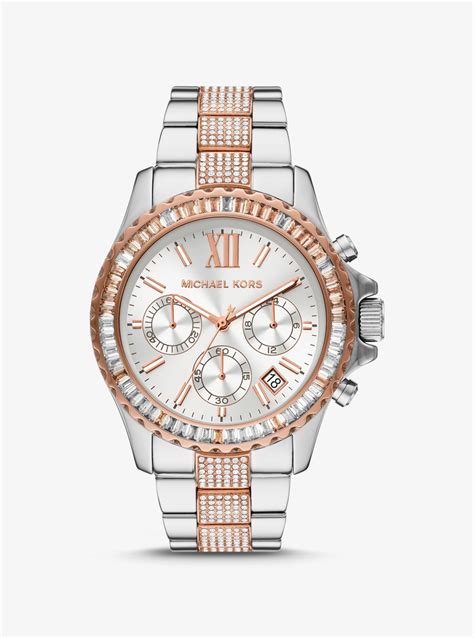 michael kors melissa pavé two-tone watch|Amazon.com: Michael Kors Two Tone Watch.